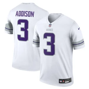 Jordan addison minnesota vikings nike alternate legend player performance top White