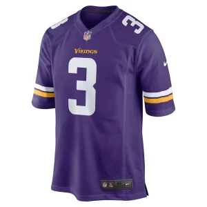 Jordan addison minnesota vikings nike game jersey Purple M
