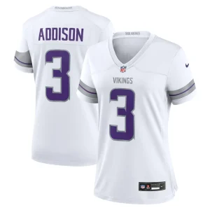 Jordan addison minnesota vikings nike womens alternate game player jersey White