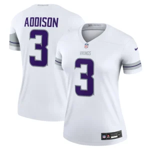 Jordan addison minnesota vikings nike womens alternate legend player performance top White