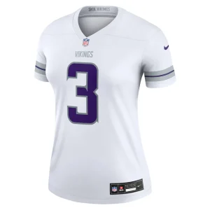 Jordan addison minnesota vikings nike womens alternate legend player performance top White M
