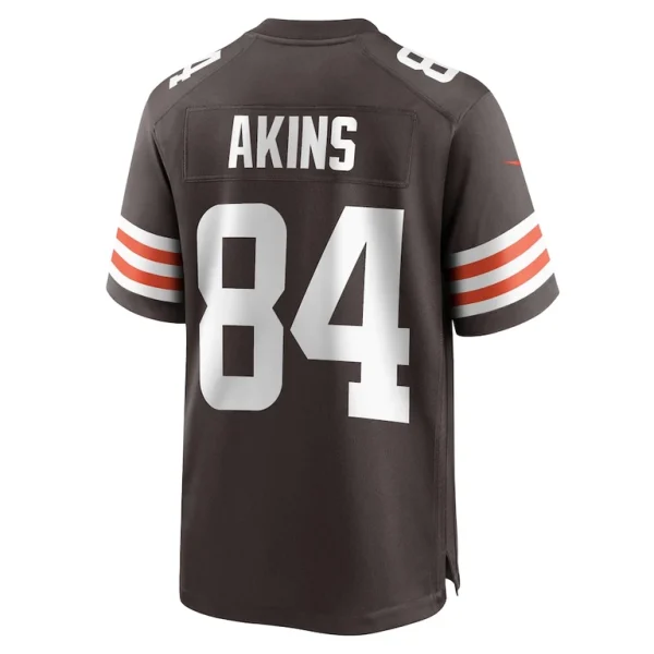 Jordan akins cleveland browns nike game player jersey Brown L