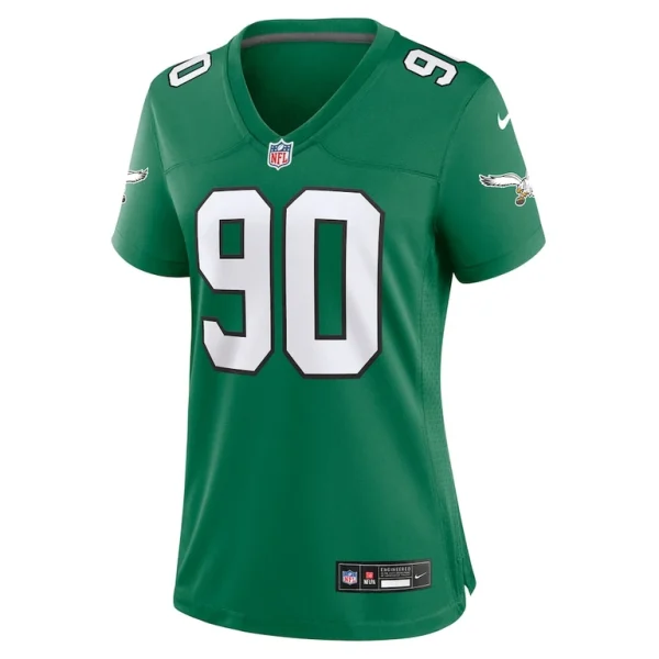 Jordan davis philadelphia eagles nike womens alternate game jersey Kelly green M