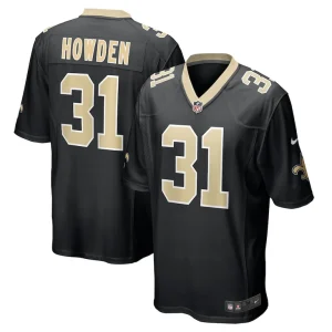 Jordan howden new orleans saints nike team game jersey Black