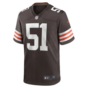 Jordan kunaszyk cleveland browns nike game player jersey Brown M