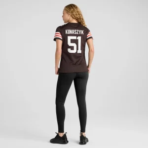 Jordan kunaszyk cleveland browns nike womens game player jersey Brown 2XL