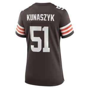 Jordan kunaszyk cleveland browns nike womens game player jersey Brown L