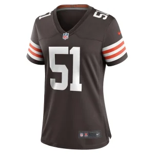 Jordan kunaszyk cleveland browns nike womens game player jersey Brown M