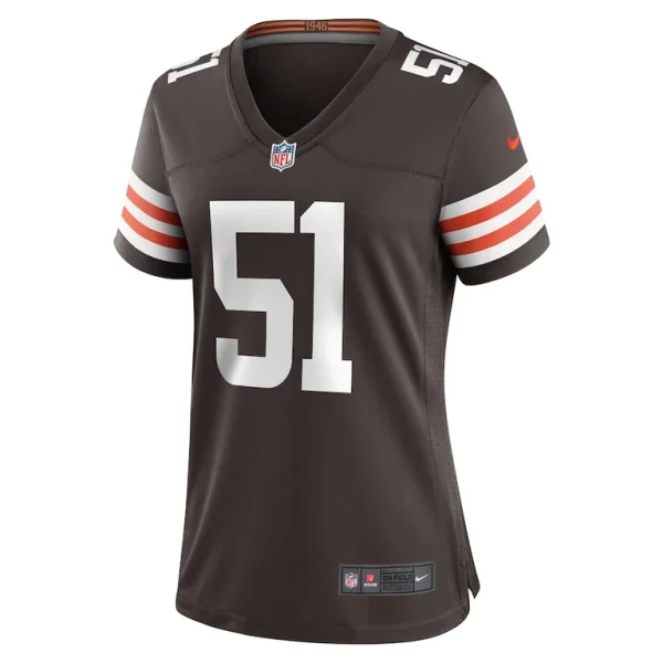 Jordan kunaszyk cleveland browns nike womens game player jersey Brown M