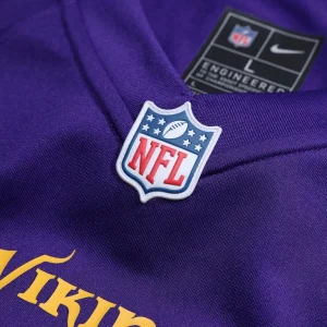 Jordan kunaszyk minnesota vikings nike game jersey Purple XL
