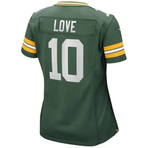 Jordan love green bay packers nike womens game jersey Green L