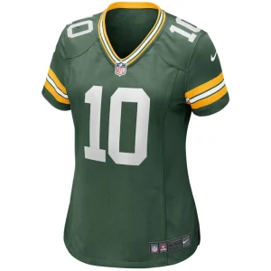 Jordan love green bay packers nike womens game jersey Green M