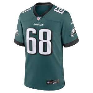 Jordan mailata philadelphia eagles nike team game jersey Midnight green M