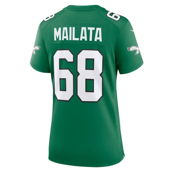 Jordan mailata philadelphia eagles nike womens alternate game jersey Kelly green L