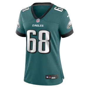 Jordan mailata philadelphia eagles nike womens team game jersey Midnight green M
