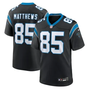 Jordan matthews carolina panthers nike game jersey Black