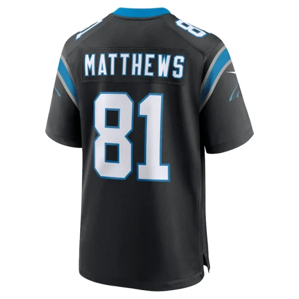 Jordan matthews carolina panthers nike game jersey Black L