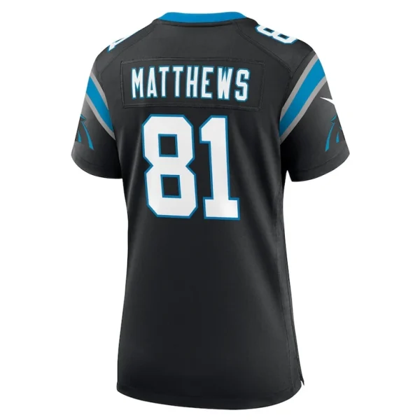 Jordan matthews carolina panthers nike womens game jersey Black L