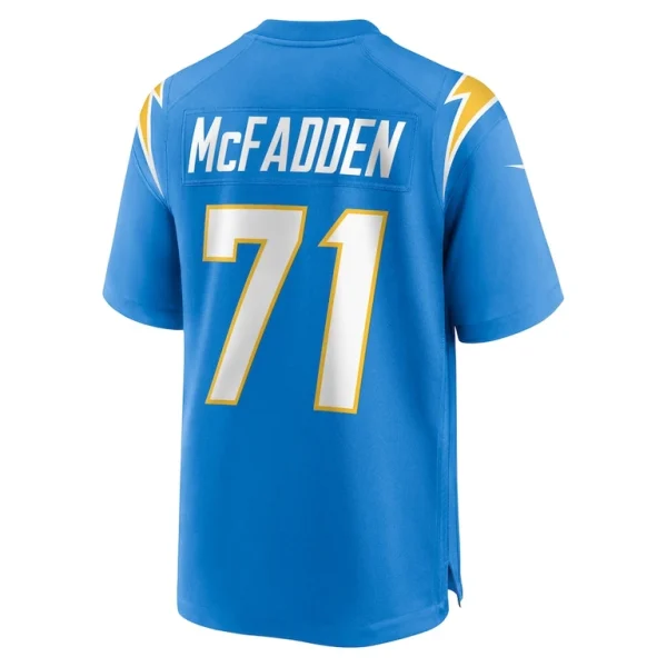 Jordan mcfadden los angeles chargers nike team game jersey Powder blue L