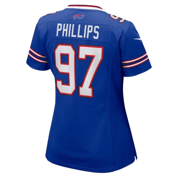 Jordan phillips buffalo bills nike womens game jersey Royal L