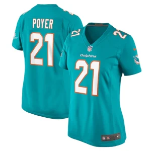 Jordan poyer miami dolphins nike womens game jersey Aqua