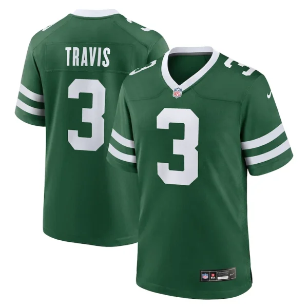 Jordan travis new york jets nike team game jersey Legacy green