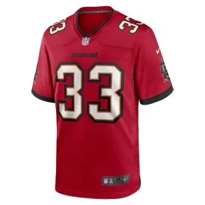 Jose ramirez tampa bay buccaneers nike game jersey Red M