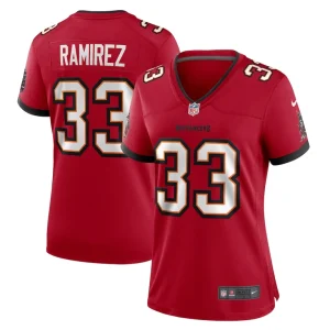 Jose ramirez tampa bay buccaneers nike womens game jersey Red