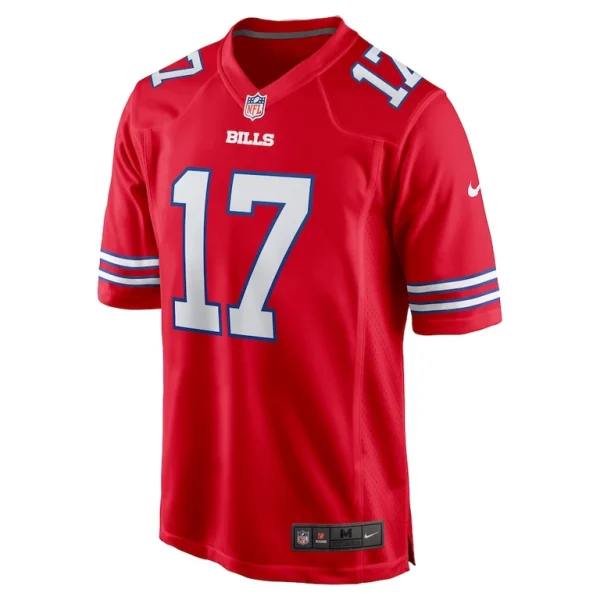 Josh allen buffalo bills nike alternate game jersey Red M