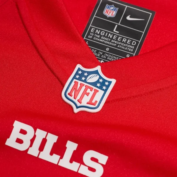 Josh allen buffalo bills nike alternate game jersey Red XL