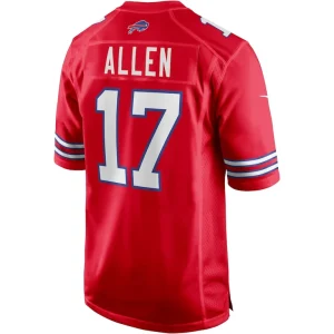 Josh allen buffalo bills nike alternate game player jersey Red L