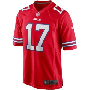 Josh allen buffalo bills nike alternate game player jersey Red M