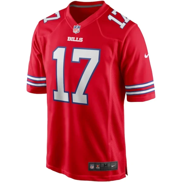 Josh allen buffalo bills nike alternate game player jersey Red M