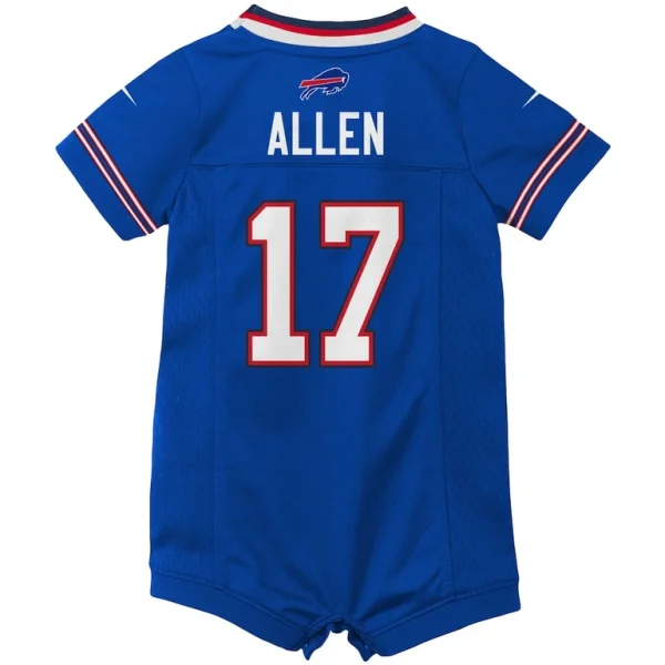 Josh allen buffalo bills nike newborn infant romper jersey Royal 6 9 MO