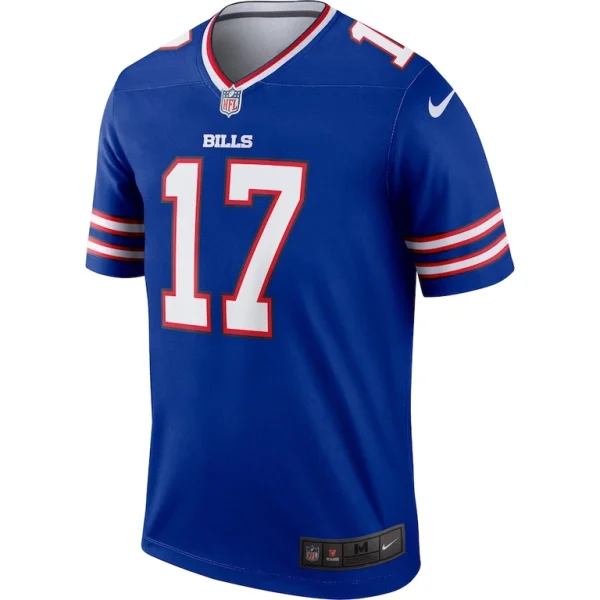 Josh allen buffalo bills nike team legend player performance top Royal M