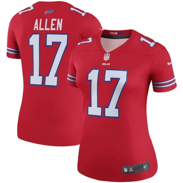 Josh allen buffalo bills nike womens alternate legend player performance top Red