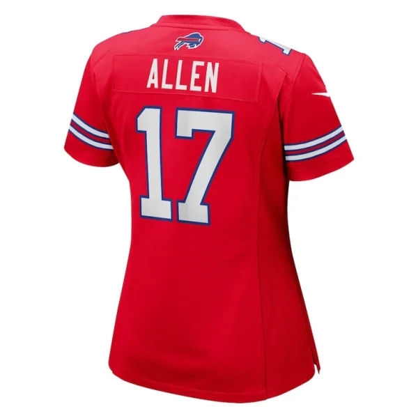 Josh allen buffalo bills nike womens player jersey Red L