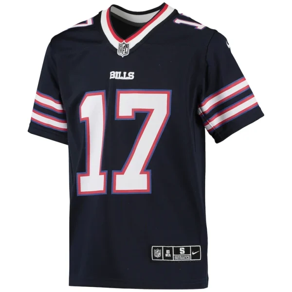 Josh allen buffalo bills nike youth inverted team game jersey Navy Yth M