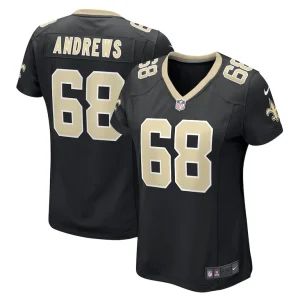Josh andrews new orleans saints nike womens game player jersey Black