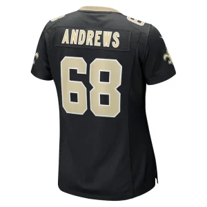 Josh andrews new orleans saints nike womens game player jersey Black L