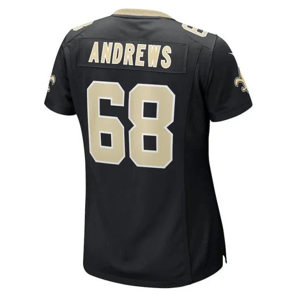 Josh andrews new orleans saints nike womens game player jersey Black L