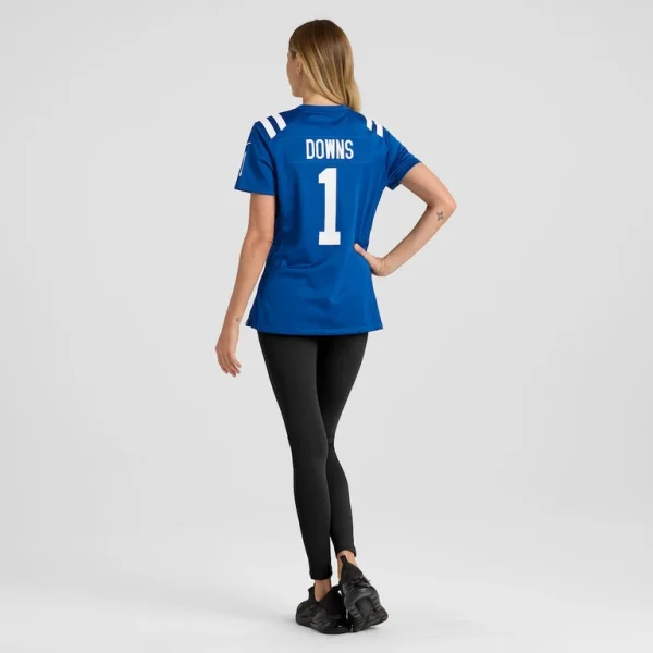 Josh downs indianapolis colts nike womens team game jersey Royal 2XL