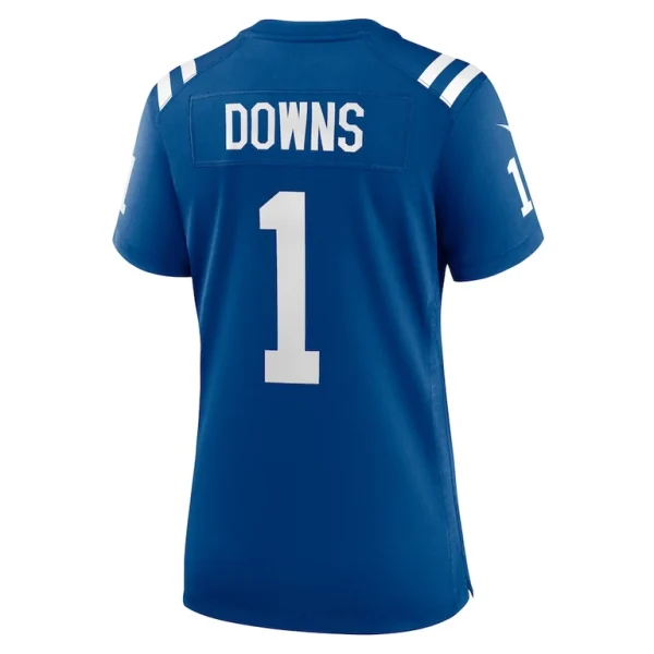 Josh downs indianapolis colts nike womens team game jersey Royal L