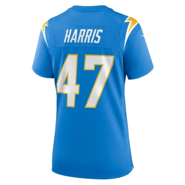 Josh harris los angeles chargers nike womens game jersey Powder blue L