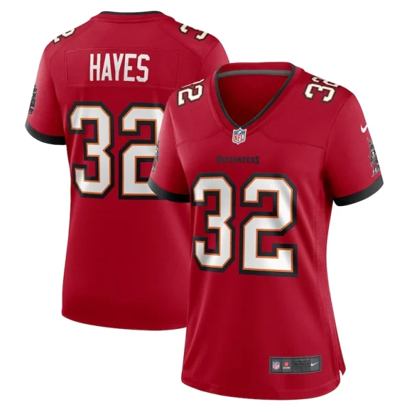 Josh hayes tampa bay buccaneers nike womens game jersey Red