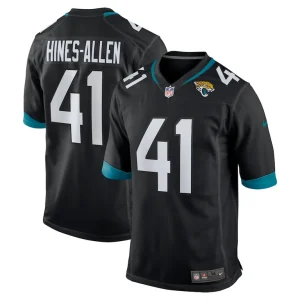 Josh hines allen jacksonville jaguars nike alternate player game jersey Black