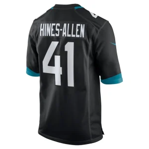 Josh hines allen jacksonville jaguars nike alternate player game jersey Black L
