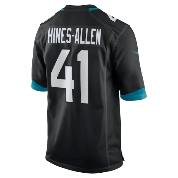 Josh hines allen jacksonville jaguars nike alternate player game jersey Black L