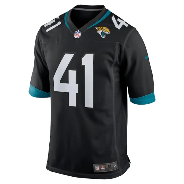 Josh hines allen jacksonville jaguars nike alternate player game jersey Black M