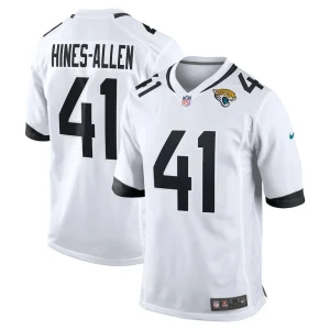 Josh hines allen jacksonville jaguars nike player game jersey White